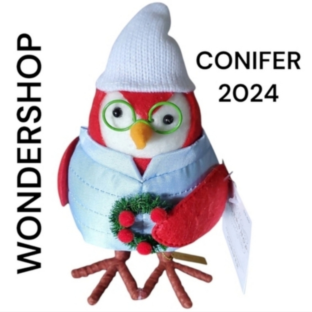 NWT 2024 Target Wondershop Featherly Friends - Conifer